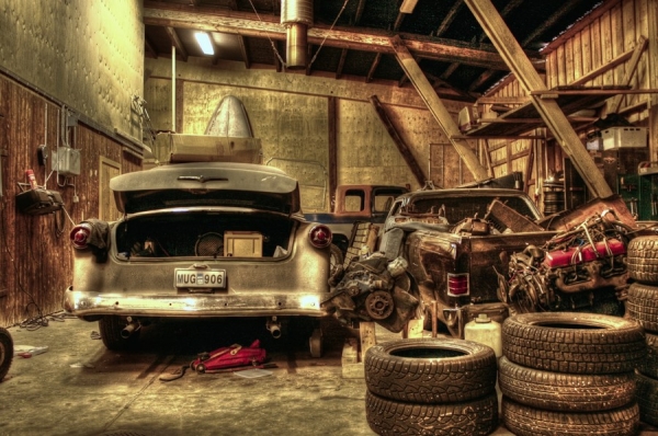 Photograph Maxim Nenkov Garage on One Eyeland